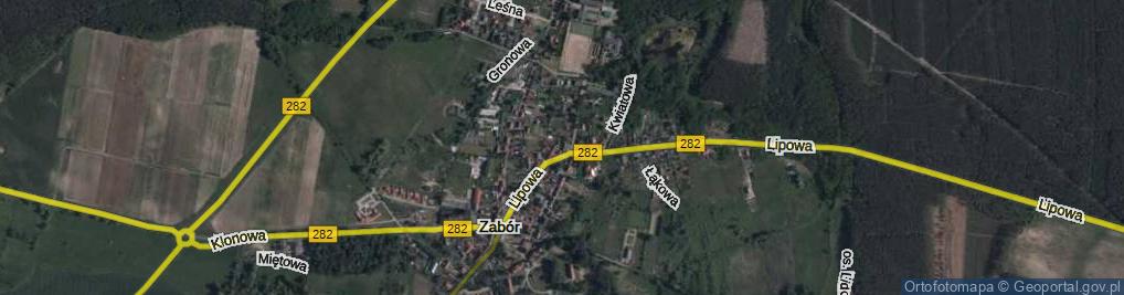 Zdjęcie satelitarne Błotna ul.