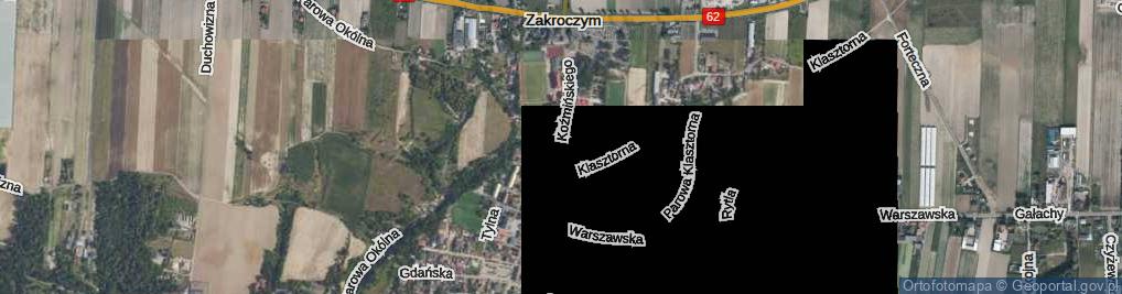 Zdjęcie satelitarne Bł. Ojca Honorata Koźmińskiego ul.