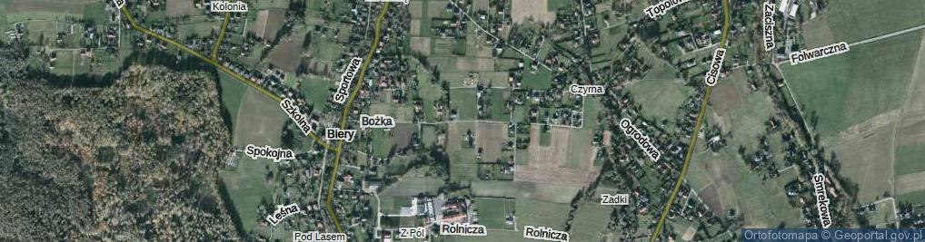 Zdjęcie satelitarne Bożka ul.