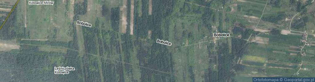 Zdjęcie satelitarne Bobolice ul.