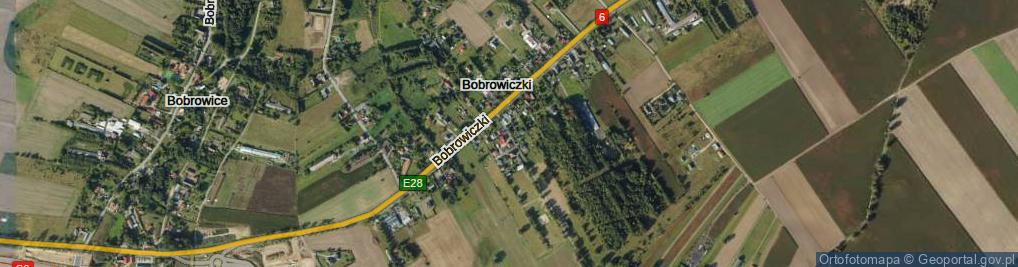 Zdjęcie satelitarne Bobrowiczki ul.