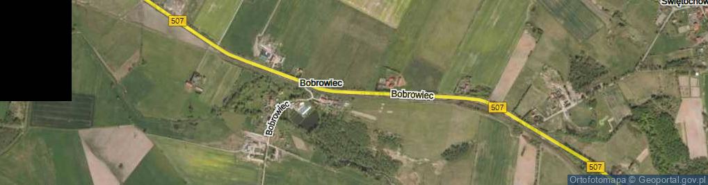 Zdjęcie satelitarne Bobrowiec ul.