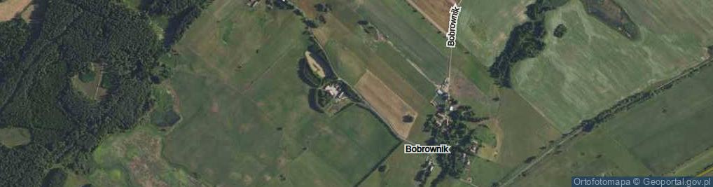 Zdjęcie satelitarne Bobrownik ul.