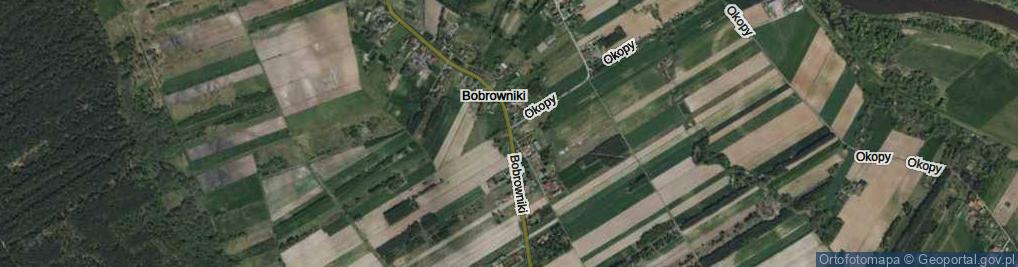 Zdjęcie satelitarne Bobrowniki ul.