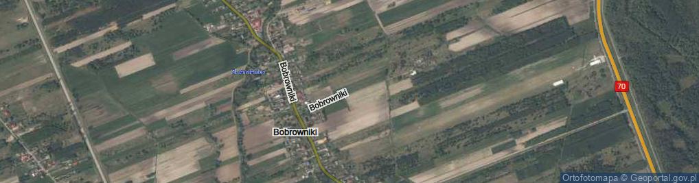 Zdjęcie satelitarne Bobrowniki ul.