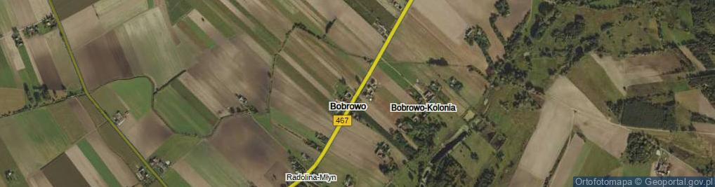 Zdjęcie satelitarne Bobrowo ul.