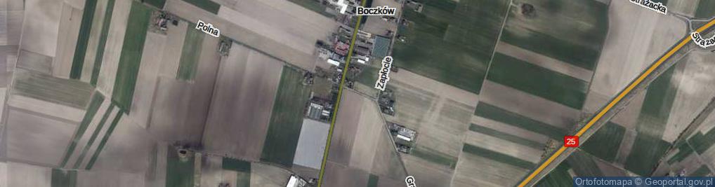 Zdjęcie satelitarne Boczków ul.