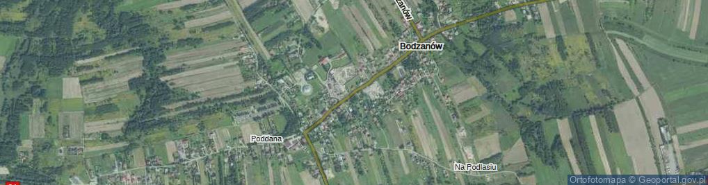 Zdjęcie satelitarne Bodzanów ul.
