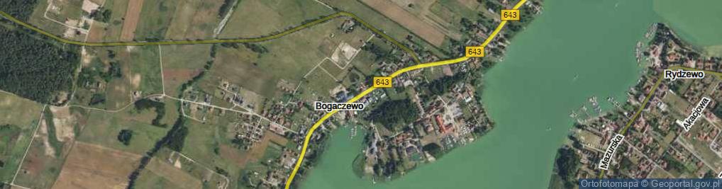 Zdjęcie satelitarne Bogaczewo ul.