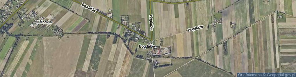 Zdjęcie satelitarne Bogdałów ul.