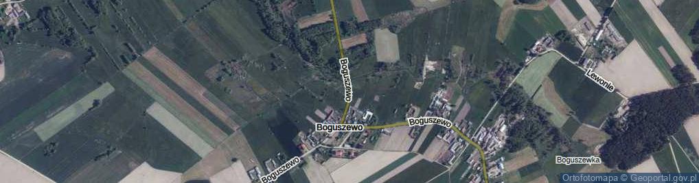 Zdjęcie satelitarne Boguszewo ul.