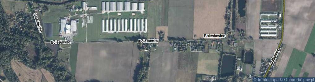 Zdjęcie satelitarne Bolesławiec ul.