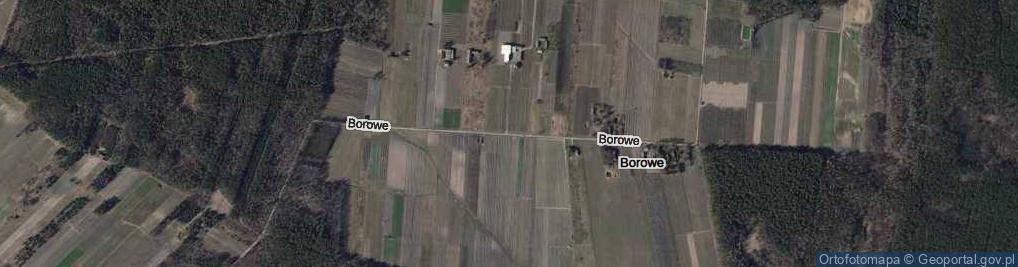 Zdjęcie satelitarne Borowe ul.