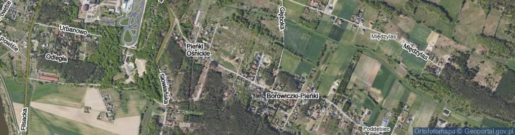 Zdjęcie satelitarne Boczna ul.