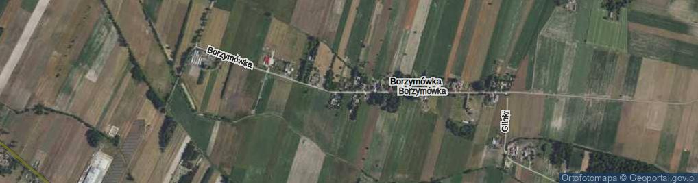 Zdjęcie satelitarne Borzymówka ul.