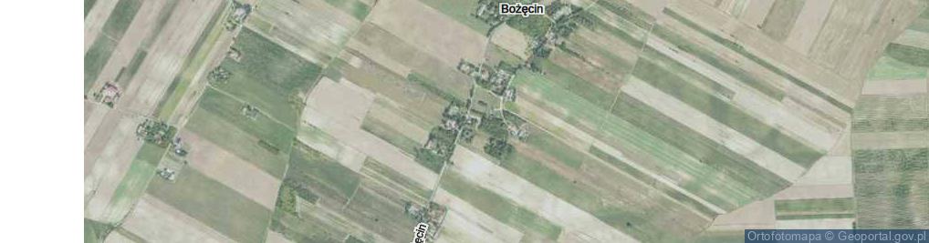 Zdjęcie satelitarne Bożęcin ul.