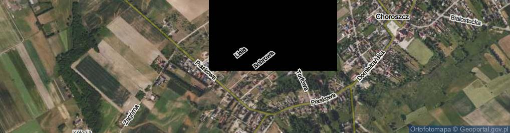 Zdjęcie satelitarne Bobrowa ul.