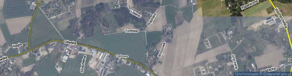 Zdjęcie satelitarne Bojańska ul.