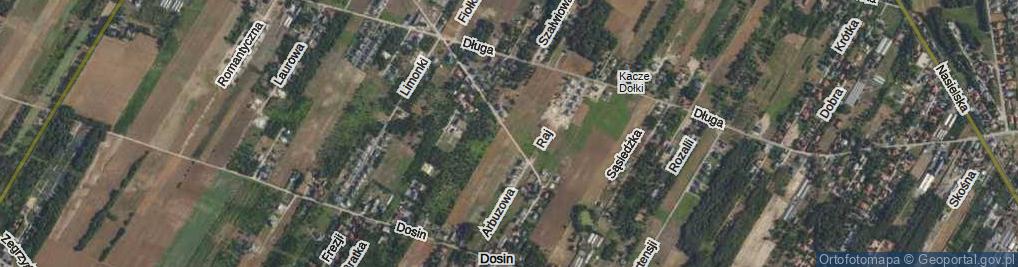 Zdjęcie satelitarne Borówkowa ul.