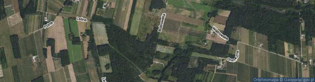 Zdjęcie satelitarne Bobrowska ul.