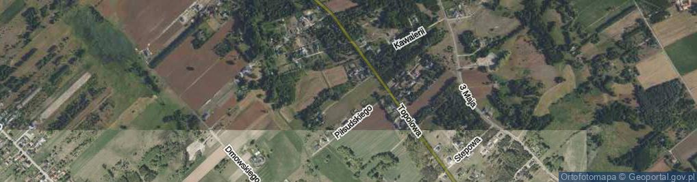 Zdjęcie satelitarne Bora-Komorowskiego Tadeusza, gen. ul.