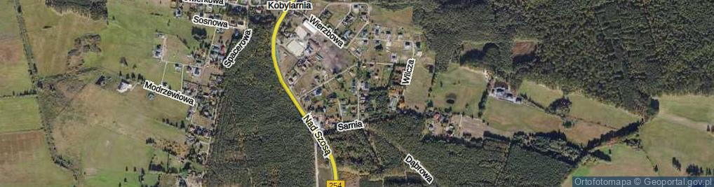 Zdjęcie satelitarne Bocianowa ul.