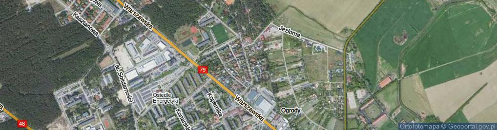 Zdjęcie satelitarne Bohaterów Studzianek ul.