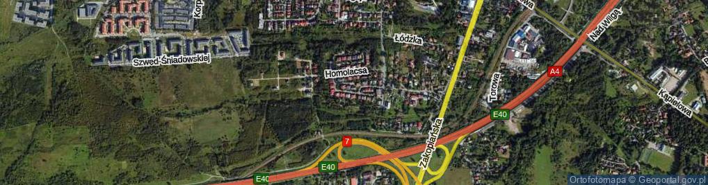 Zdjęcie satelitarne Boratyńskiego Czesława ul.