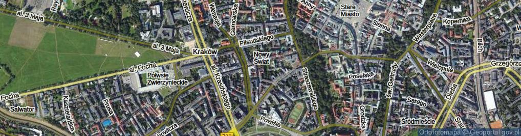 Zdjęcie satelitarne Bożego Miłosierdzia ul.