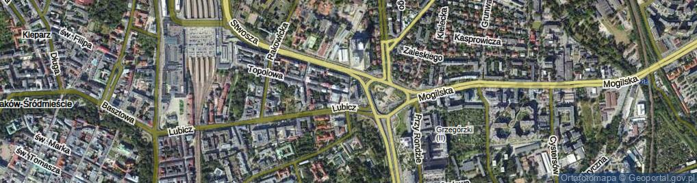 Zdjęcie satelitarne Borowickiej Iwony ul.