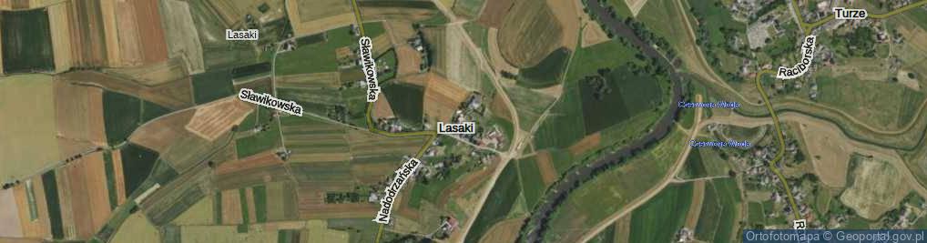 Zdjęcie satelitarne Boczna ul.