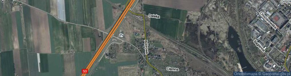 Zdjęcie satelitarne Bobrowa ul.