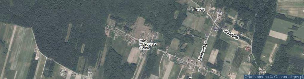 Zdjęcie satelitarne Boczna ul.