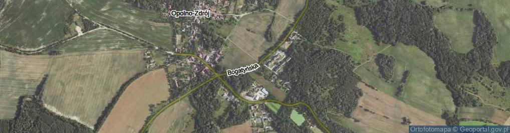 Zdjęcie satelitarne Bogatyńska ul.