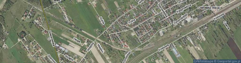 Zdjęcie satelitarne Bobińskiego Henryka ul.