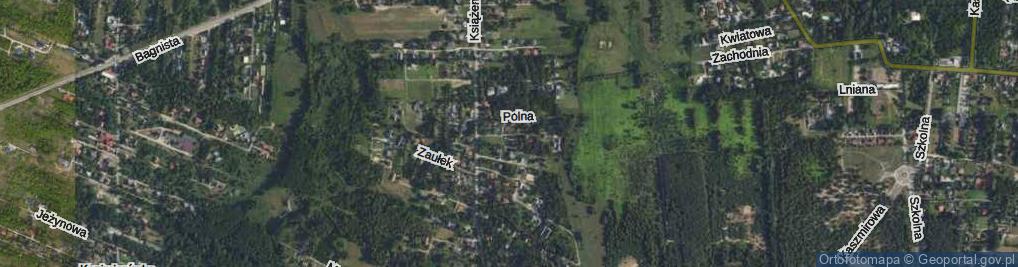 Zdjęcie satelitarne Boczna ul.