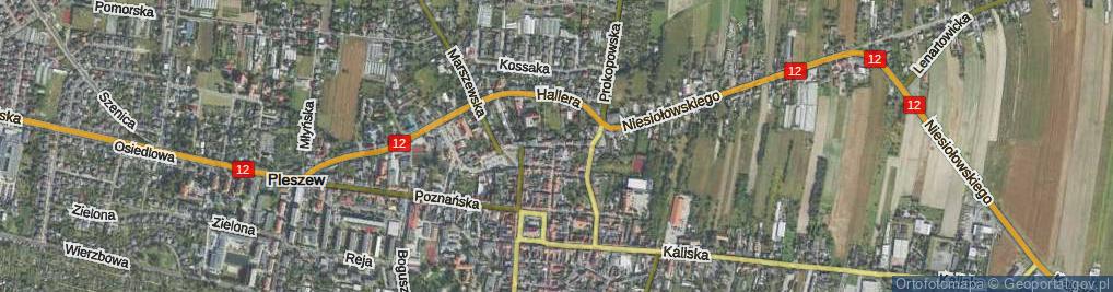 Zdjęcie satelitarne Bojanowskiego Edmunda ul.