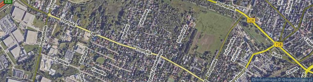 Zdjęcie satelitarne Bogumiły ul.