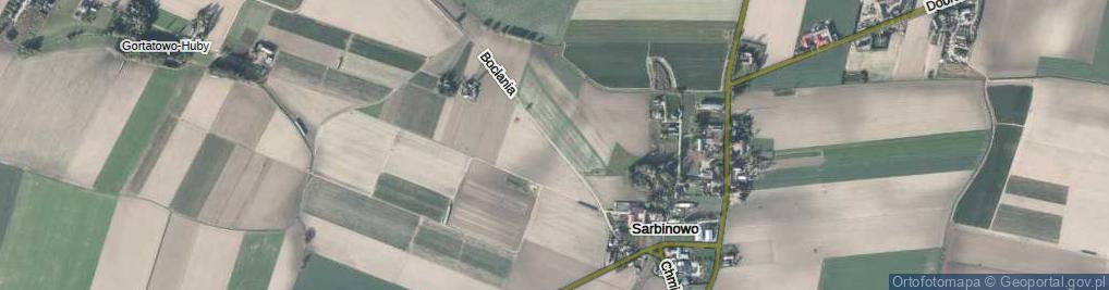 Zdjęcie satelitarne Bociania ul.