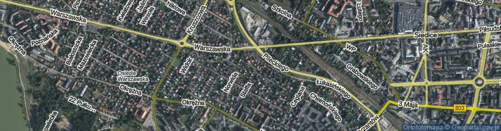 Zdjęcie satelitarne Boya-Żeleńskiego Tadeusza ul.