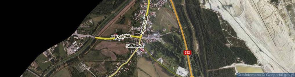 Zdjęcie satelitarne Bogatyńska ul.