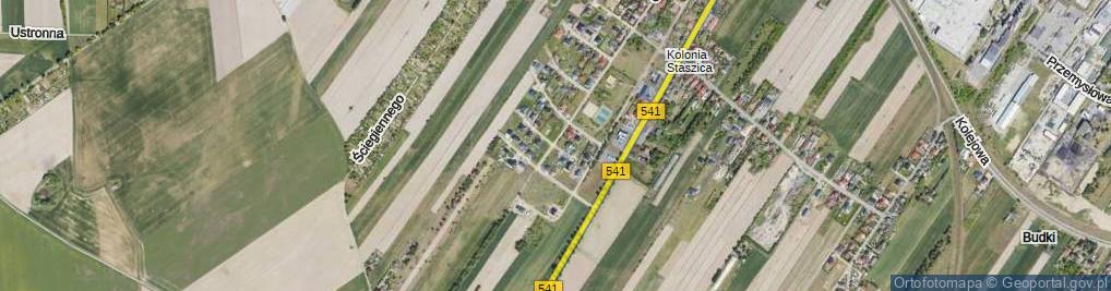 Zdjęcie satelitarne Bolesława II Śmiałego ul.