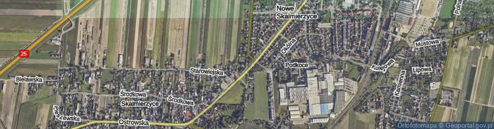 Zdjęcie satelitarne Boczkowska ul.