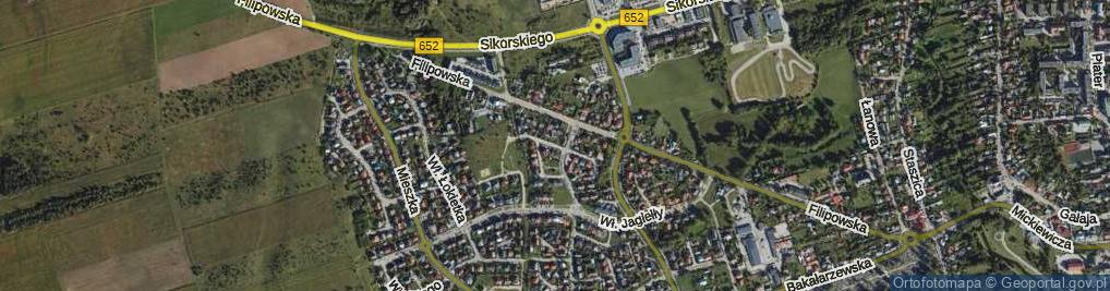 Zdjęcie satelitarne Bolesława Śmiałego ul.