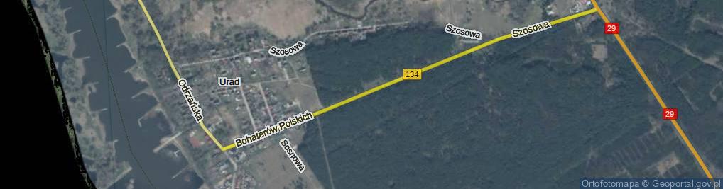 Zdjęcie satelitarne Bohaterów Polskich ul.