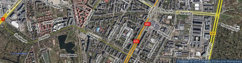 Zdjęcie satelitarne Bobrowskiego Stefana ul.