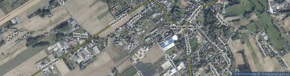 Zdjęcie satelitarne Boczna ul.