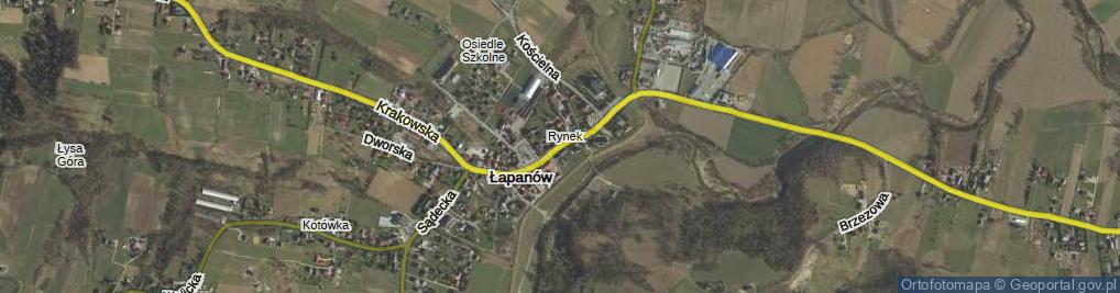 Zdjęcie satelitarne Bocheńska ul.