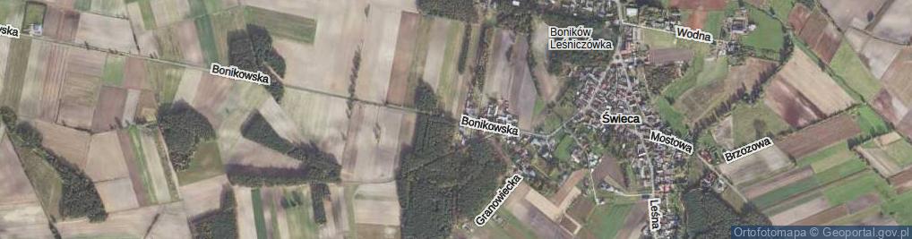 Zdjęcie satelitarne Bonikowska ul.
