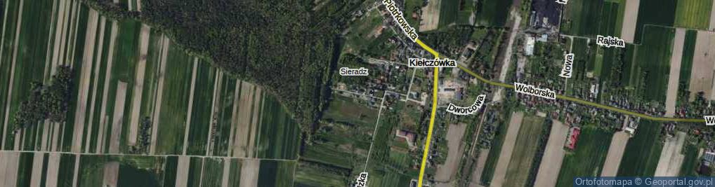 Zdjęcie satelitarne Brzozowa ul.